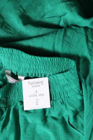 Γυναικείο παντελόνι Nutmeg, Μέγεθος M, Χρώμα Πράσινο, Τιμή 23,46 €