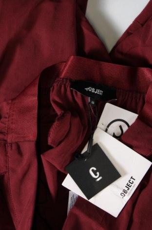 Γυναικείο παντελόνι Object, Μέγεθος M, Χρώμα Κόκκινο, Τιμή 8,63 €