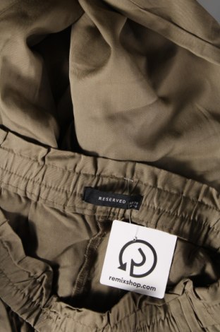 Дамски панталон Reserved, Размер M, Цвят Зелен, Цена 29,33 лв.
