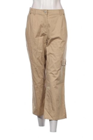 Pantaloni de femei Samoon, Mărime L, Culoare Bej, Preț 134,87 Lei