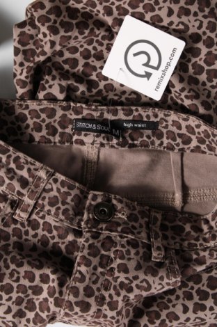 Γυναικείο παντελόνι Stitch & Soul, Μέγεθος M, Χρώμα Πολύχρωμο, Τιμή 5,93 €