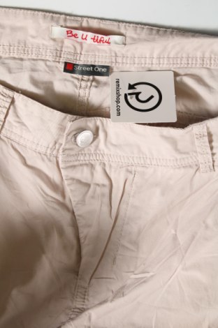 Дамски панталон Street One, Размер L, Цвят Екрю, Цена 12,30 лв.