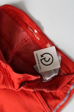 Дамски панталон Tom Tailor, Размер S, Цвят Червен, Цена 9,02 лв.