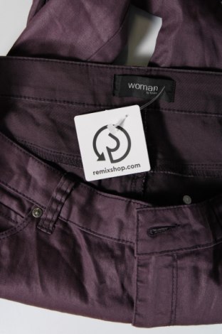Pantaloni de femei Woman By Tchibo, Mărime L, Culoare Mov, Preț 23,85 Lei
