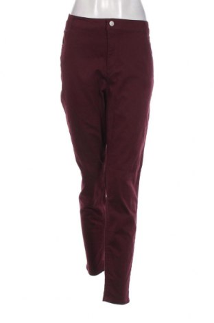 Γυναικείο παντελόνι Yessica, Μέγεθος XXL, Χρώμα Κόκκινο, Τιμή 10,76 €