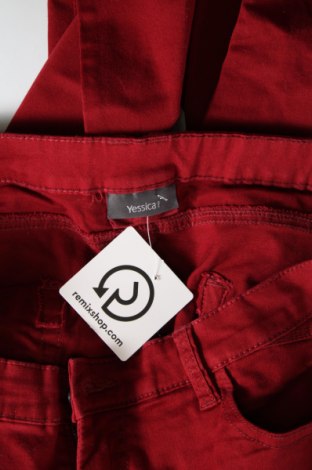 Γυναικείο παντελόνι Yessica, Μέγεθος XL, Χρώμα Κόκκινο, Τιμή 17,94 €