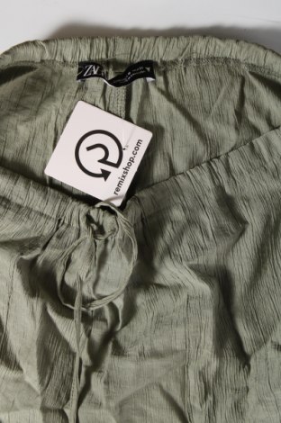 Damenhose Zara, Größe M, Farbe Grün, Preis 14,00 €
