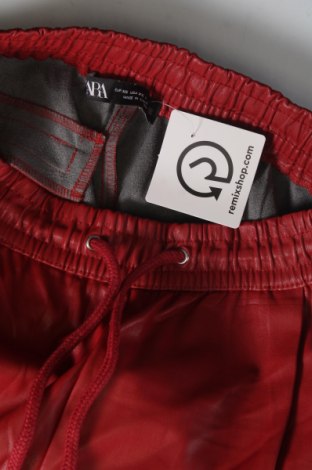 Dámské kalhoty  Zara, Velikost XS, Barva Červená, Cena  430,00 Kč