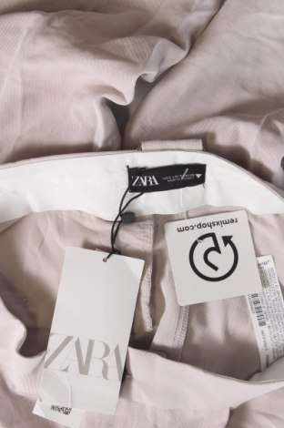 Dámské kalhoty  Zara, Velikost S, Barva Béžová, Cena  988,00 Kč