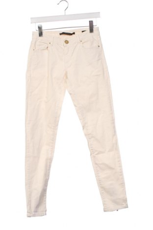 Pantaloni de femei Zara, Mărime S, Culoare Ecru, Preț 41,89 Lei
