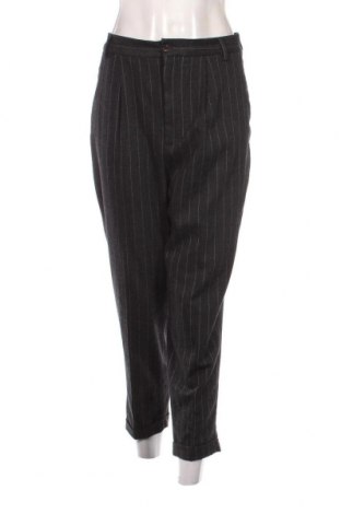 Дамски панталон Zara, Размер L, Цвят Сив, Цена 12,32 лв.