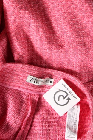 Дамски панталон Zara, Размер L, Цвят Розов, Цена 27,27 лв.
