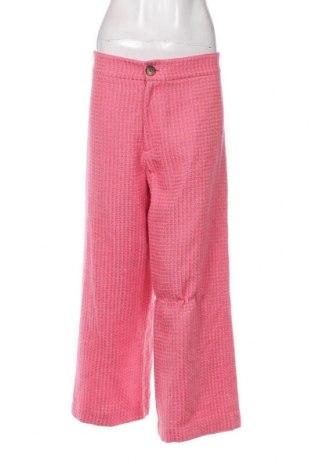 Дамски панталон Zara, Размер L, Цвят Розов, Цена 35,00 лв.