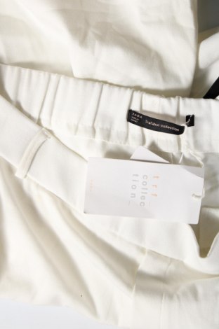 Дамски панталон Zara Trafaluc, Размер XL, Цвят Бял, Цена 34,10 лв.