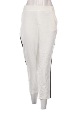 Дамски панталон Zara Trafaluc, Размер XL, Цвят Бял, Цена 62,00 лв.
