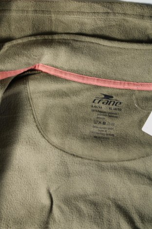 Γυναικείο fleece γιλέκο Crane, Μέγεθος L, Χρώμα Πράσινο, Τιμή 3,62 €