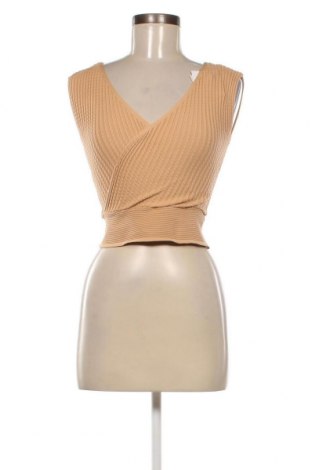 Γυναικείο αμάνικο μπλουζάκι, Μέγεθος XS, Χρώμα  Μπέζ, Τιμή 8,04 €