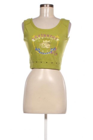 Γυναικείο αμάνικο μπλουζάκι, Μέγεθος S, Χρώμα Πράσινο, Τιμή 2,65 €