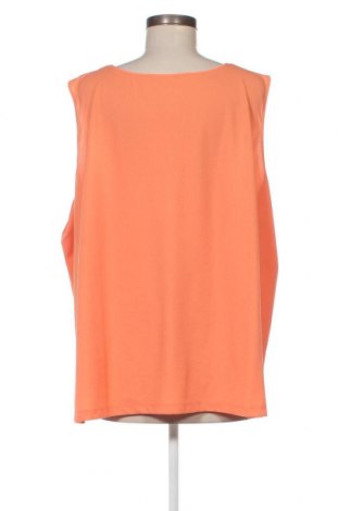 Γυναικείο αμάνικο μπλουζάκι, Μέγεθος 4XL, Χρώμα Πορτοκαλί, Τιμή 8,00 €