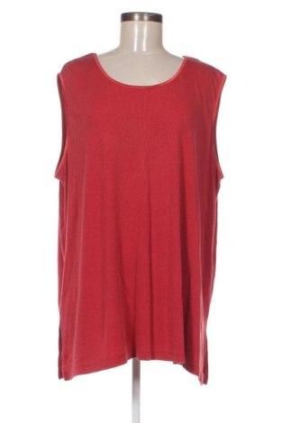 Γυναικείο αμάνικο μπλουζάκι, Μέγεθος 4XL, Χρώμα Κόκκινο, Τιμή 8,00 €