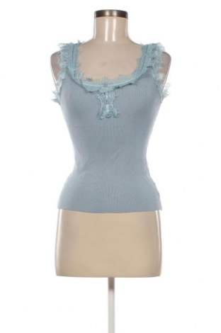 Γυναικείο αμάνικο μπλουζάκι Azarey, Μέγεθος M, Χρώμα Μπλέ, Τιμή 3,90 €