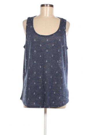 Γυναικείο αμάνικο μπλουζάκι Beach Time, Μέγεθος XL, Χρώμα Μπλέ, Τιμή 5,41 €