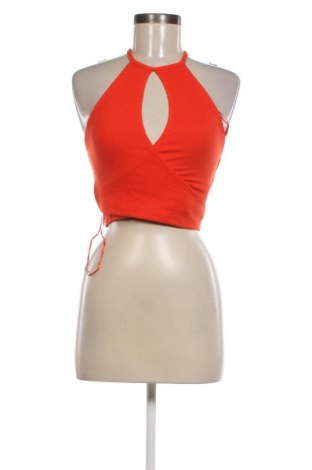 Γυναικείο αμάνικο μπλουζάκι Bershka, Μέγεθος M, Χρώμα Κόκκινο, Τιμή 8,04 €