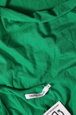 Damentop Calvin Klein Jeans, Größe XS, Farbe Grün, Preis 14,00 €
