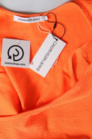 Damentop Calvin Klein Jeans, Größe L, Farbe Orange, Preis € 11,83