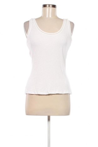 Γυναικείο αμάνικο μπλουζάκι Comma,, Μέγεθος S, Χρώμα Λευκό, Τιμή 13,81 €