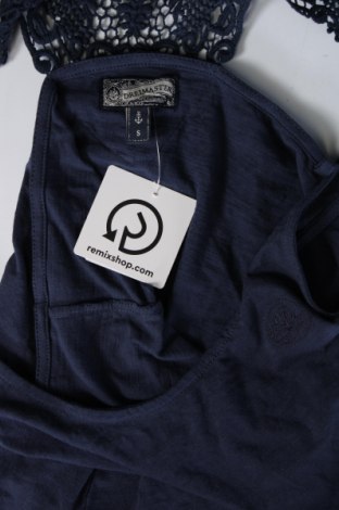 Γυναικείο αμάνικο μπλουζάκι Dreimaster, Μέγεθος S, Χρώμα Μπλέ, Τιμή 19,18 €