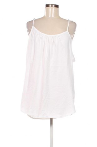 Γυναικείο αμάνικο μπλουζάκι Faded Glory, Μέγεθος XXL, Χρώμα Λευκό, Τιμή 6,65 €