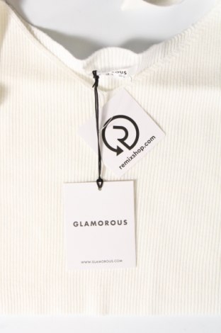 Tricou de damă Glamorous, Mărime XL, Culoare Alb, Preț 47,93 Lei