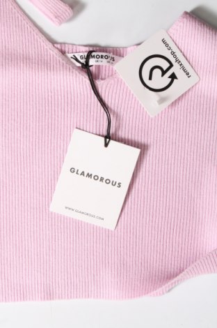 Damentop Glamorous, Größe L, Farbe Rosa, Preis € 6,39