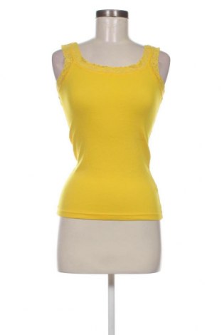 Damska koszulka na ramiączkach H&M, Rozmiar S, Kolor Żółty, Cena 17,93 zł