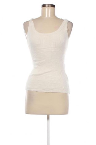 Γυναικείο αμάνικο μπλουζάκι H&M, Μέγεθος S, Χρώμα  Μπέζ, Τιμή 4,02 €