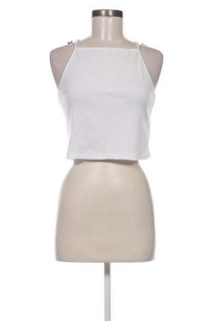 Damska koszulka na ramiączkach H&M Divided, Rozmiar M, Kolor Biały, Cena 31,46 zł