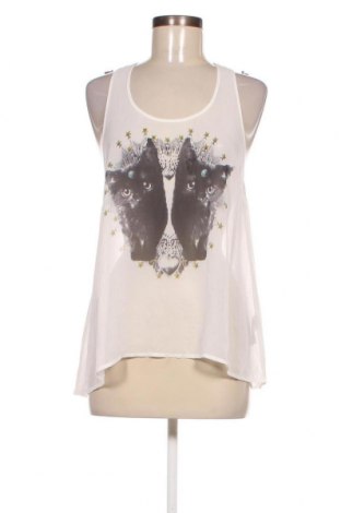 Γυναικείο αμάνικο μπλουζάκι H&M Divided, Μέγεθος M, Χρώμα Λευκό, Τιμή 5,12 €