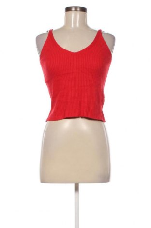 Γυναικείο αμάνικο μπλουζάκι H&M Divided, Μέγεθος S, Χρώμα Κόκκινο, Τιμή 3,78 €