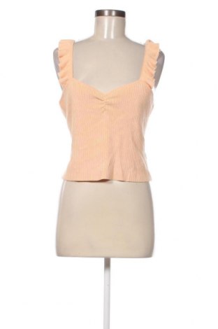 Γυναικείο αμάνικο μπλουζάκι H&M Divided, Μέγεθος L, Χρώμα Πορτοκαλί, Τιμή 2,65 €