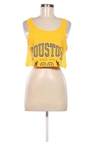 Γυναικείο αμάνικο μπλουζάκι H&M Divided, Μέγεθος M, Χρώμα Κίτρινο, Τιμή 2,67 €