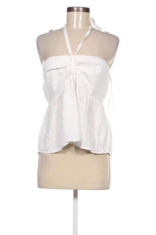 Γυναικείο αμάνικο μπλουζάκι Hollister, Μέγεθος L, Χρώμα Λευκό, Τιμή 3,20 €