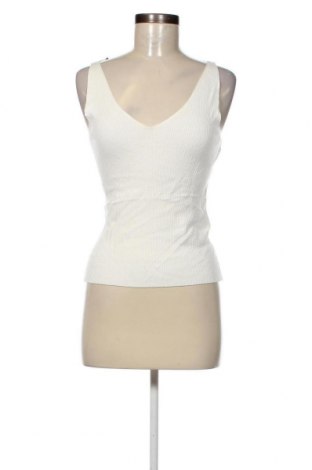 Γυναικείο αμάνικο μπλουζάκι Jacqueline De Yong, Μέγεθος M, Χρώμα Λευκό, Τιμή 4,02 €