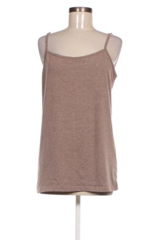 Γυναικείο αμάνικο μπλουζάκι Janina, Μέγεθος XL, Χρώμα  Μπέζ, Τιμή 7,00 €