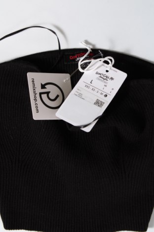 Γυναικείο αμάνικο μπλουζάκι Jennyfer, Μέγεθος L, Χρώμα Μαύρο, Τιμή 5,09 €