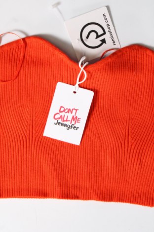 Γυναικείο αμάνικο μπλουζάκι Jennyfer, Μέγεθος M, Χρώμα Κόκκινο, Τιμή 2,49 €