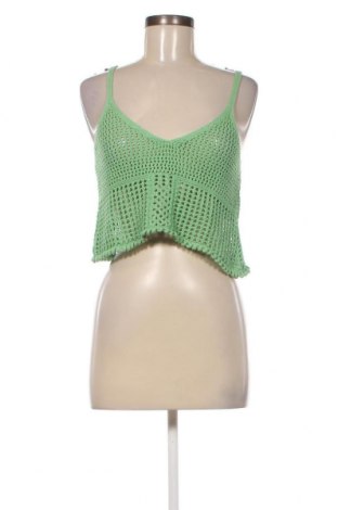 Γυναικείο αμάνικο μπλουζάκι Jennyfer, Μέγεθος L, Χρώμα Πράσινο, Τιμή 7,57 €