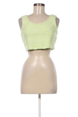 Γυναικείο αμάνικο μπλουζάκι Jennyfer, Μέγεθος L, Χρώμα Πράσινο, Τιμή 5,41 €
