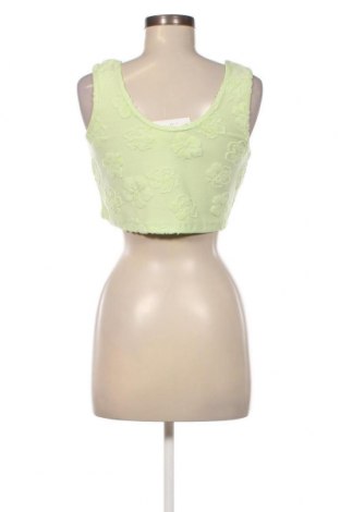 Γυναικείο αμάνικο μπλουζάκι Jennyfer, Μέγεθος L, Χρώμα Πράσινο, Τιμή 1,62 €