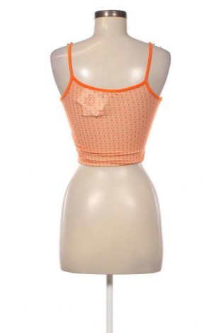Γυναικείο αμάνικο μπλουζάκι Jennyfer, Μέγεθος XS, Χρώμα Πορτοκαλί, Τιμή 1,73 €